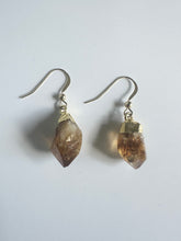 Load image into Gallery viewer, Raw Citrine Earrings
