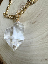 Load image into Gallery viewer, Clear Quartz on Lariat
