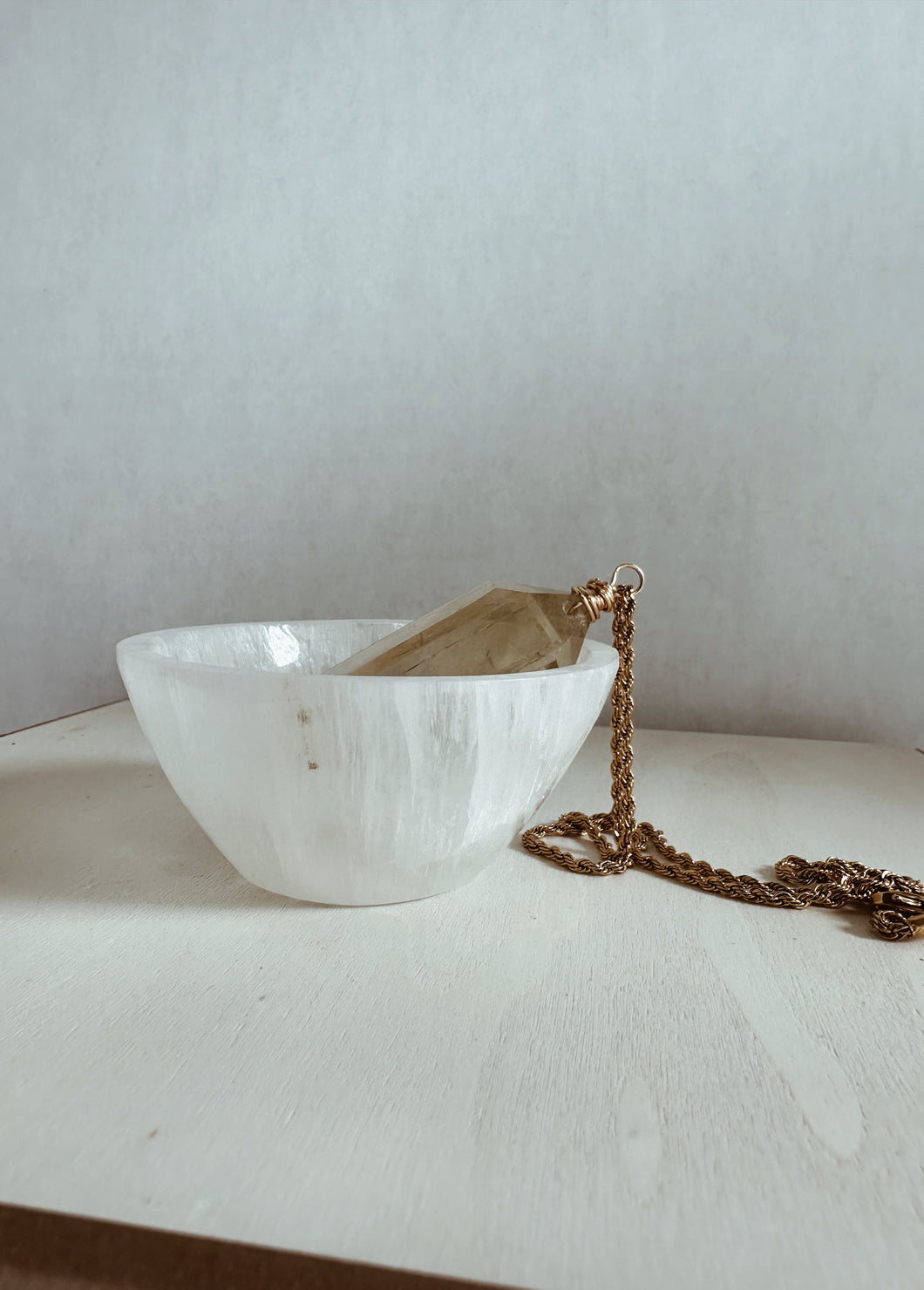 Selenite Bowl